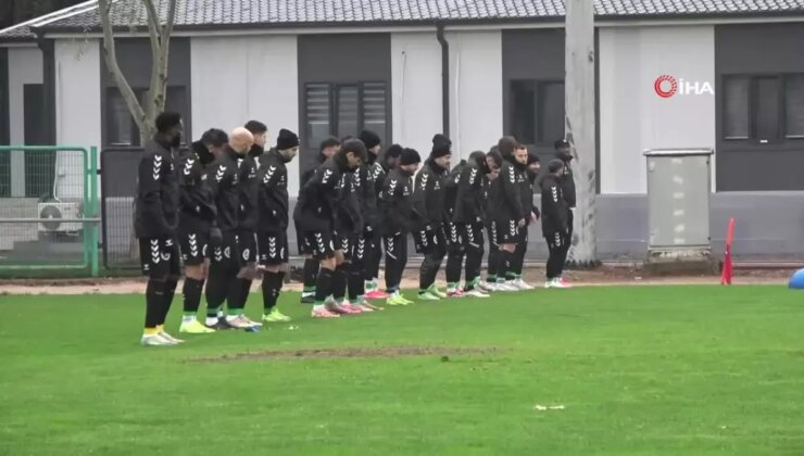 Kocaelispor’un Yeni Transferi Samet Yalçın İlk İdmanına Çıktı