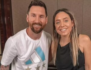 Lionel Messi ve spor spikeri Sofi Martinez aşk mı yaşıyor?