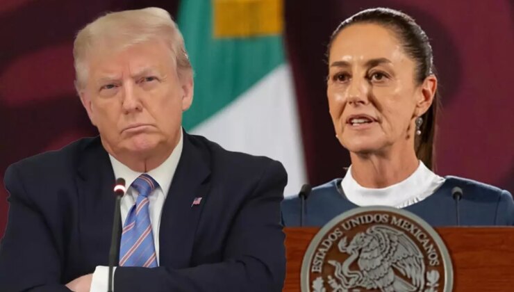 Meksika lideri Sheinbaum, Trump’la dalga geçti