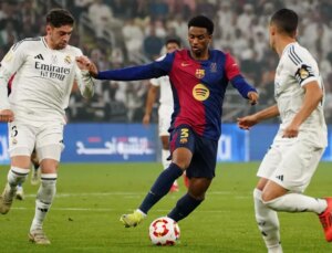 Real Madrid’e gol yağdırdılar! İspanya Süper Kupası Barcelona’nın