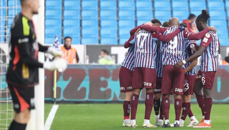 Trabzonspor, Antalyaspor’u sahasında 5-0 yendi