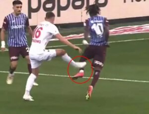 Trabzonspor’dan maçın ortasına hakeme olay tepki