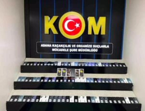 Adana’da 2.8 Milyon TL Değerinde Gümrük Kaçağı Telefon Ele Geçirildi