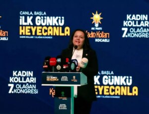AK Parti Kocaeli Kadın Kolları Kongresi’nde Yasemin Özdemir Yeniden Seçildi