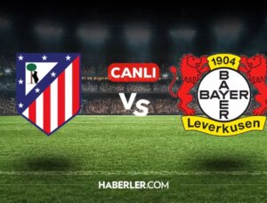Atletico Madrid Bayer Leverkusen CANLI izle! (ŞİFRESİZ) Atletico Madrid Bayer Leverkusen maçı hangi kanalda, canlı yayın nerede ve nasıl izlenir?