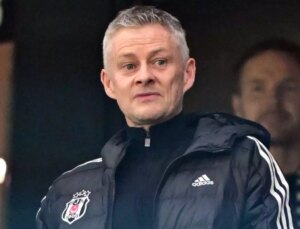 Beşiktaş’ın yeni teknik direktörü Solskjaer, Samsunspor maçını tribünden takip etti