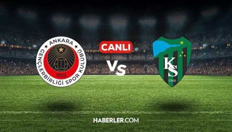 Gençlerbirliği Kocaelispor CANLI izle! (ŞİFRESİZ) Gençlerbirliği Kocaelispor maçı hangi kanalda, canlı yayın nerede ve nasıl izlenir?
