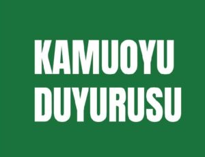 İstanbul Üniversitesi Devlet Konservatuvarı Kamuoyu Duyurusu