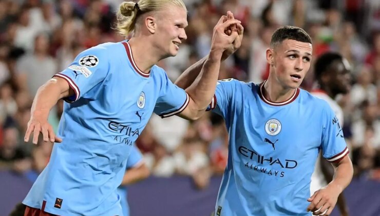Manchester City, Ipswich Town’a gol oldu yağdı