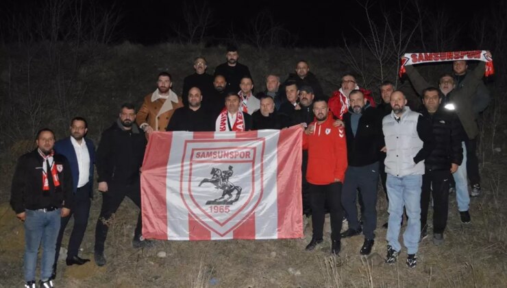 MHP Samsun İl Teşkilatı futbol şehitlerini andı
