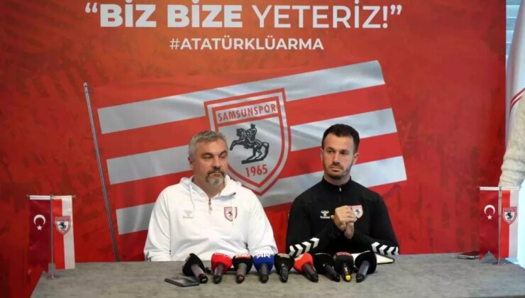 Samsunspor Teknik Direktörü Thomas Reis’den Hedef Açıklaması