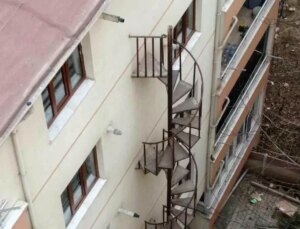 Elazığ’da Yangın Merdiveni Tartışmaları Devam Ediyor