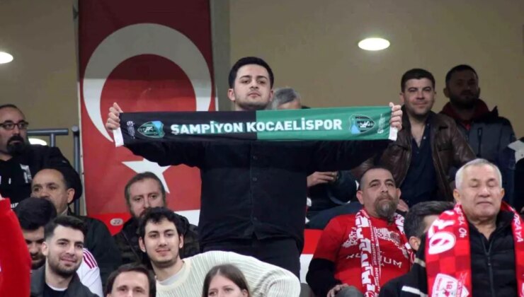 Kocaelispor Taraftarından Antalyaspor’a Destek: Ceza Paylaşılacak