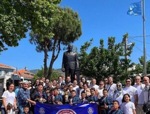 Aliağa’nın Yıldızlar Halk Oyunları Grubu Ege Bölge Birincisi Oldu