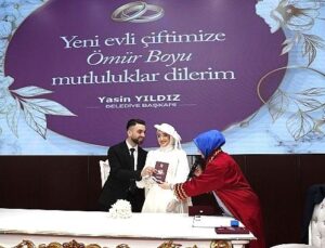 Bağcılar’da nikah masasında 05.05.2025 yoğunluğu