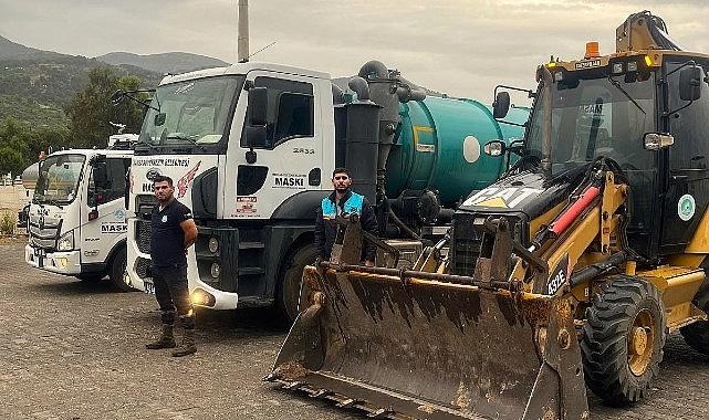 Büyükşehir grupları sağanak yağış ve fırtınaya karşı teyakkuzda