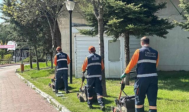 Çankaya Parklarında Bakım ve Tamir Mesaisi
