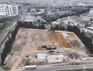 Çevreci garaj projesi yükseliyor