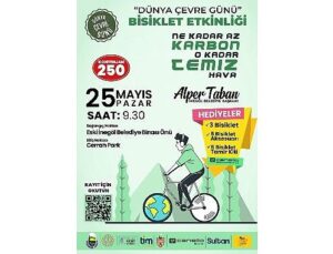 Dünya Etraf Günü Bisiklet Tipi İle Kutlanacak