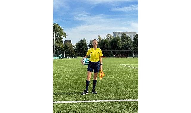 FIFA kokartlı bayan hakem Türkiye’de bir prensip imza attı!