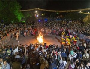 Hıdırellez ateşi Kültürpark’tan yükseldi