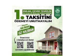 İnegöl Belediyesinden Mükelleflere Vergi Daveti