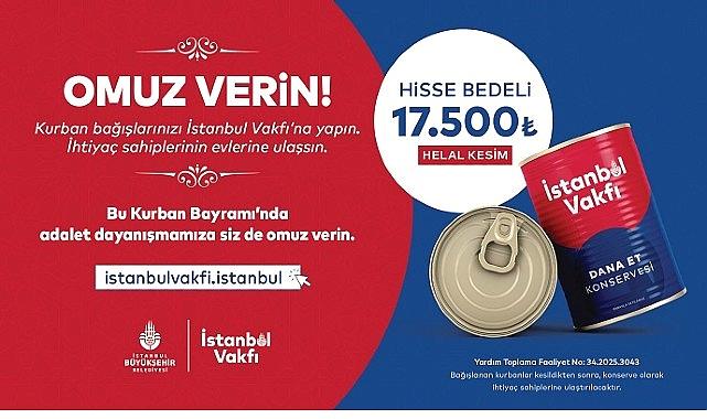 İstanbul Vakfı’nın Kurban Bağışı Kampanyası Başladı