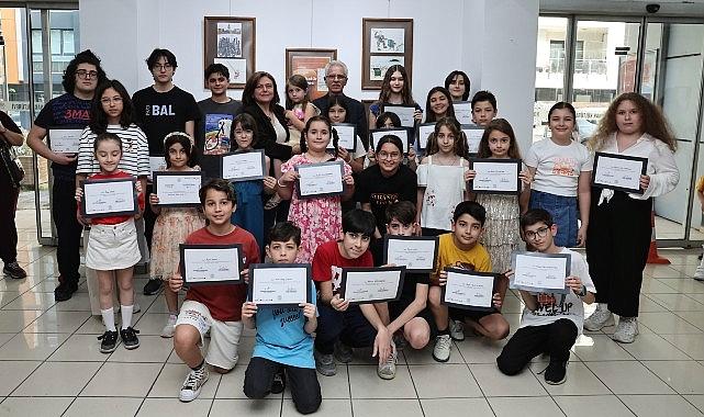 Karikatür Atölyesi iştirakçilerinden yıl sonu standı