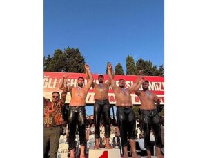 Kemer Belediye güreşçisinden üçüncülük