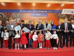 KO-MEK ilçe stantları tam hız