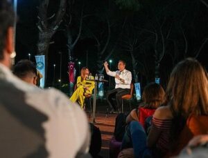 Lider Ferdi Zeyrek, Sümerpark’ta Gençlerle Buluştu