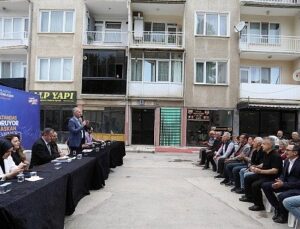 Lider Taban Osmaniye Mahallesi sakinleriyle buluştu