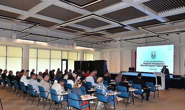 Lüleburgaz Belediyesi’nden ‘Mahalle Muhtarları Uyum Toplantısı’