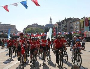 Pedallar 19 Mayıs ruhu ile çevrildi