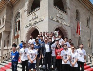 Suvermez Kapadokyaspor’dan, Belediye Başkanı Rasim Arı’ya Ziyaret