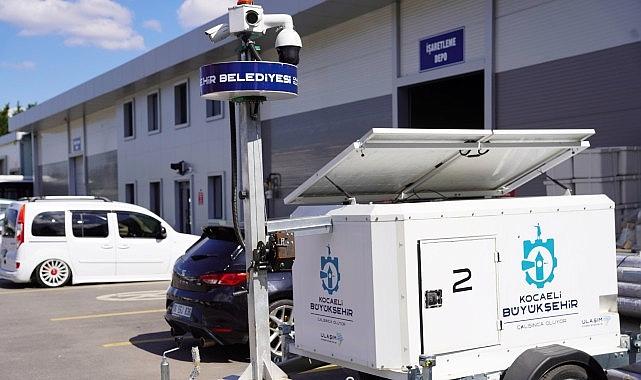 Trafik düzenlemeleri bu kameralarla yapılıyor