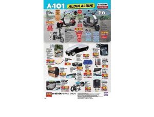 12 Haziran’da A101’de Moped Eserleri Satışta