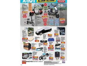 12 Haziran’da A101’de Moped Eserleri Satışta