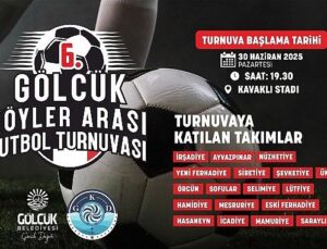 6. Gölcük Köyleri Ortası Futbol Heyecanı Başlıyor