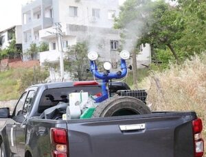 Bayraklı’da haşereyle gayret sürüyor