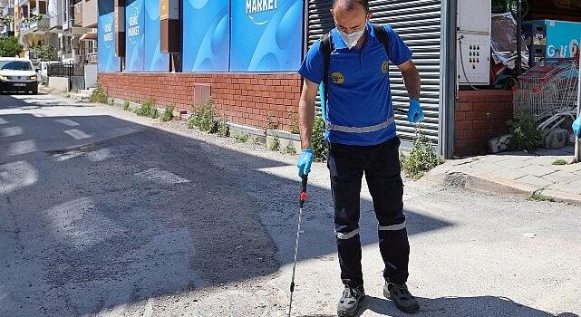 Buca’da 24 saat kesintisiz ilaçlama
