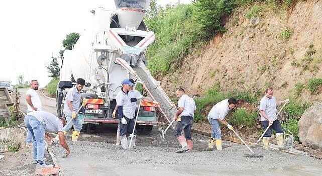 Canik Belediyesi’nden Kırsalda Ulaşım Atağı