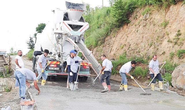 Canik Belediyesi’nden Kırsalda Ulaşım Atağı