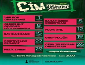 Çim Konserleri 1 Temmuz’da başlıyor