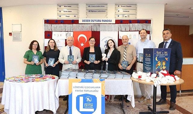 Dokuz Eylül Üniversitesi’nde lösemiyi atlatan çocukların lösemili kardeşlerine yazdıkları armağan kitabın tanıtım aktifliği düzenlendi