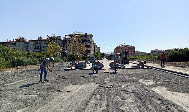 Edremit’in dört bir yanında çalışmalar aralıksız sürüyor