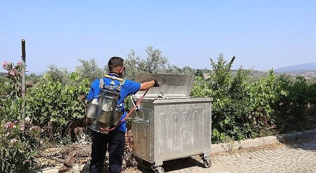 Efes Selçuk’ta Halk Sıhhati İçin Kapsamlı İlaçlama Seferberliği
