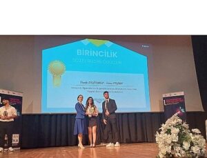 Egeli genç araştırmacıya birincilik mükafatı