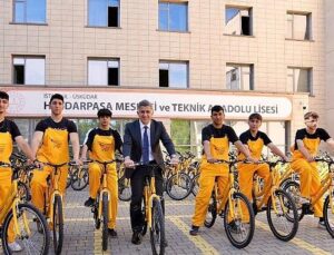 ETi Sarı Bisiklet Verdiği Kelamı Tuttu: Meslek Lisesi Öğrencileri 200 Bisikleti Sıfırdan Üretti