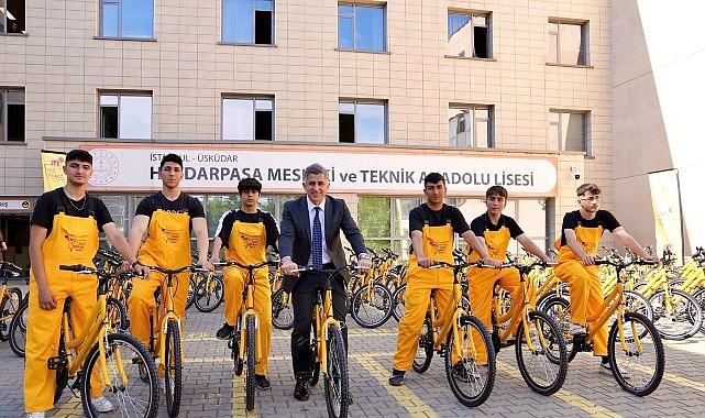 ETi Sarı Bisiklet Verdiği Kelamı Tuttu: Meslek Lisesi Öğrencileri 200 Bisikleti Sıfırdan Üretti